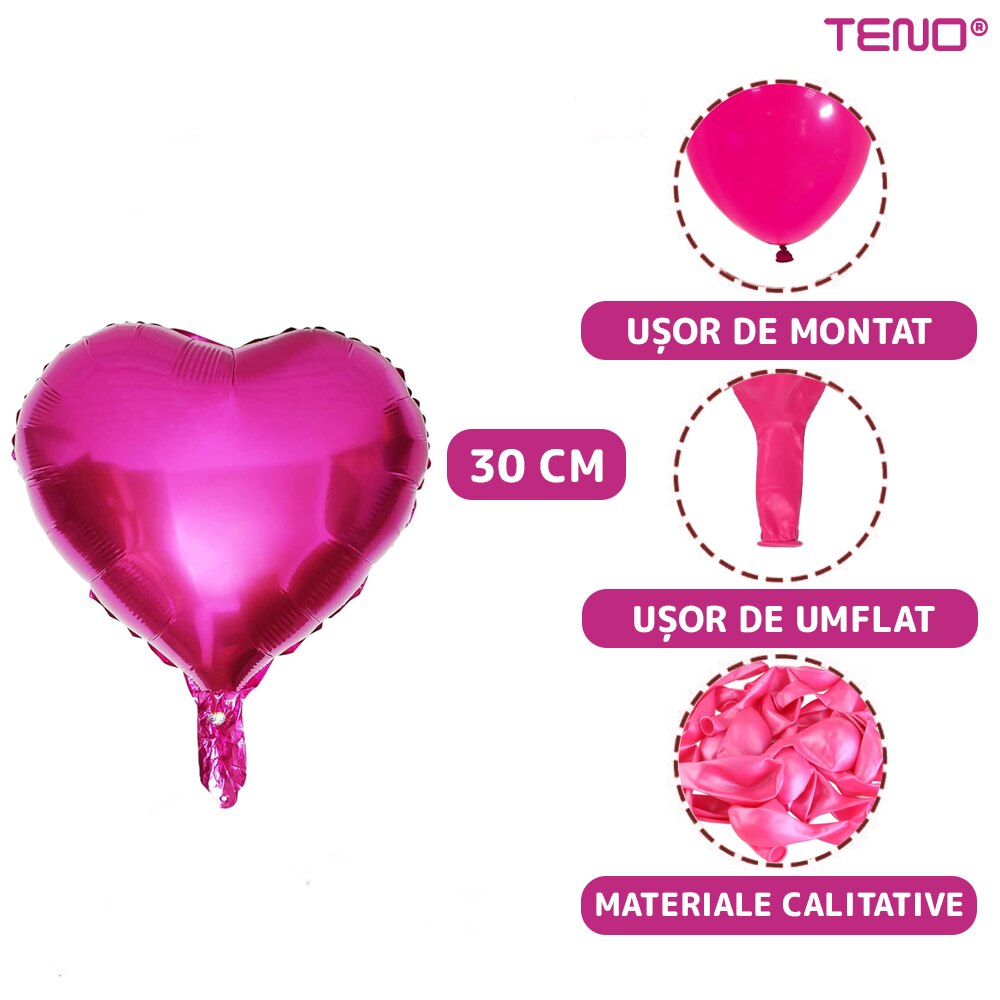 Set 25 Baloane Teno®, Litere, pentru Petreceri/Aniversari/Evenimente ...