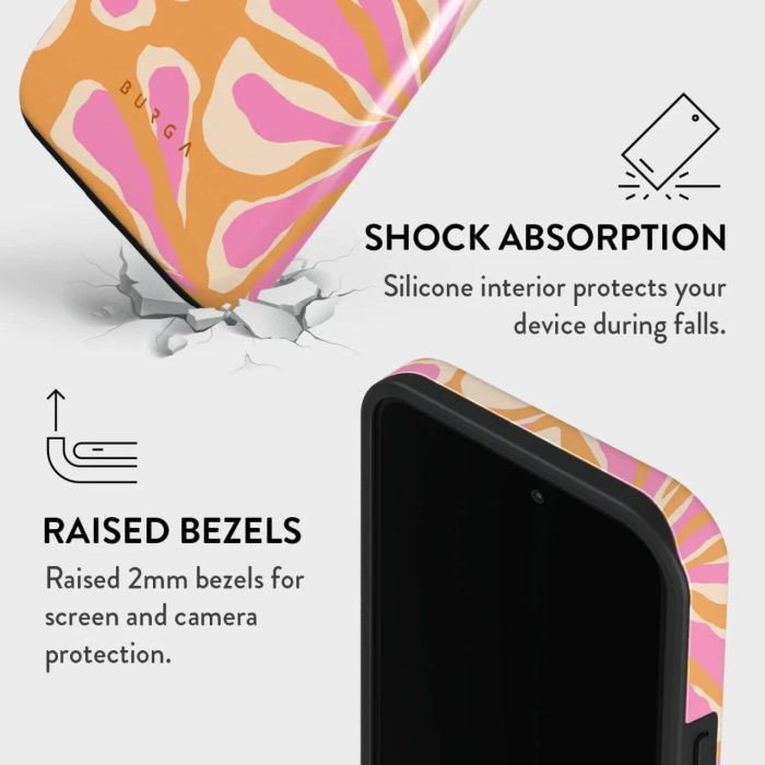 Husa de protectie Burga Dual Layer Aloha pentru iPhone 15 Pro Max