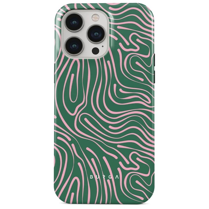 Husa de protectie Burga Dual Layer pentru iPhone 15 Pro Max, Hawaiian Breeze