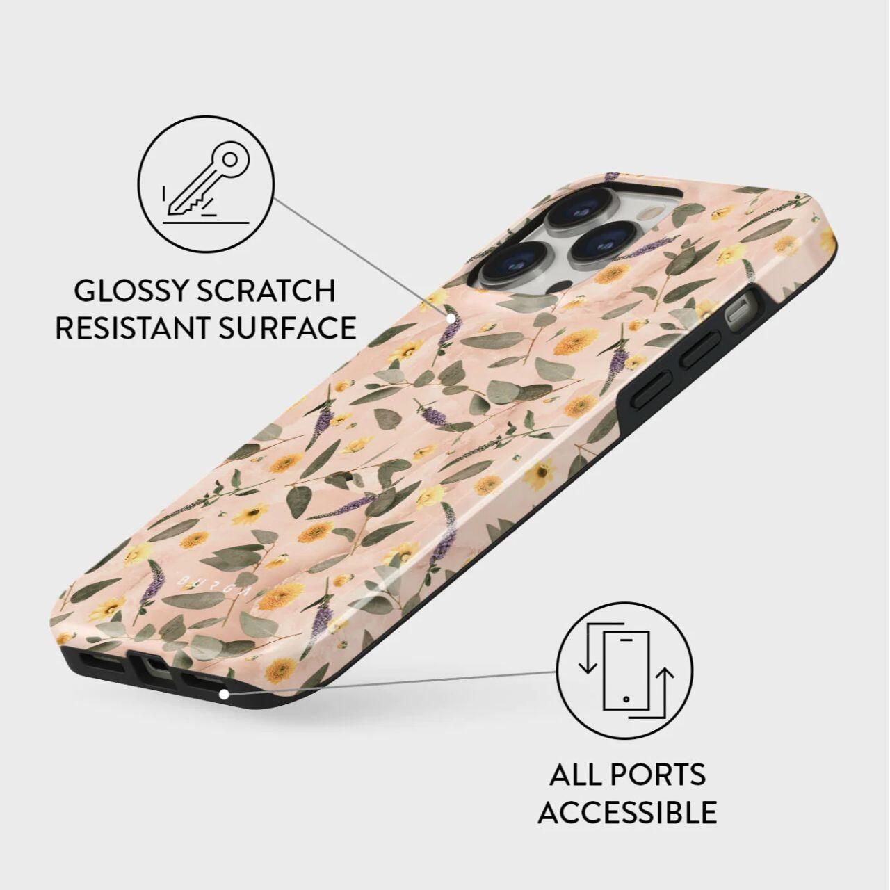 Husa de protectie Burga Dual Layer pentru iPhone 15 Pro Max, Sunday Brunch