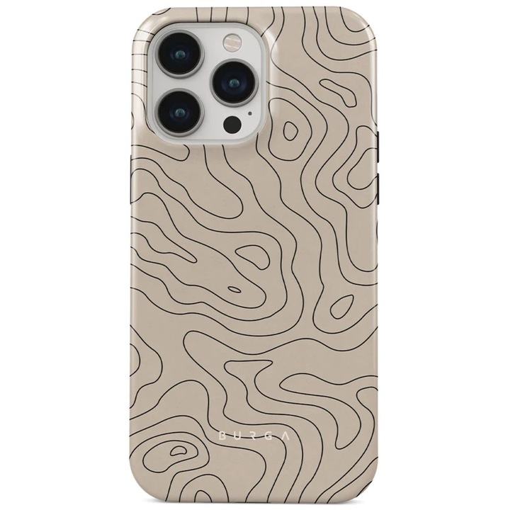 Предпазен калъф Burga Dual Layer за iPhone 15 Pro, Wild Terrain