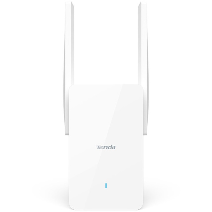 Разширител на обхват Wi-Fi 6 AX3000 Tenda A33, двубандов Gigabit 574 + 2402 Mbps, бял