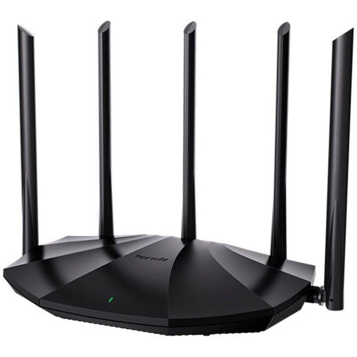 Безжичен рутер Tenda RX2 Pro Wi-Fi 6 Gigabit Dual-Band, AX1500, 1.5Gbps, OFDMA, Mu-MIMO, WPA 3, Родителски контрол