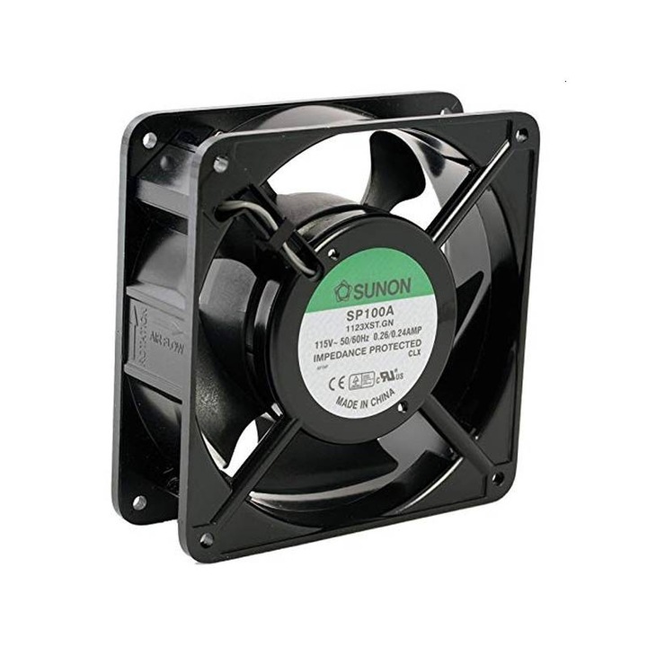 Ventilator 115V AC-22W, 120X120X38mm, 164.7m3