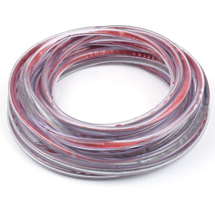 Banda de protectie portiere auto transparenta anticoliziune usi, 5 metri lungime, MyStyle®