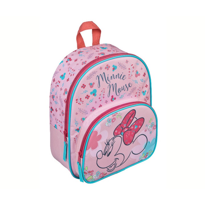 Rucsac pentru gradinita MINNIE MOUSE, Undercover, 31x25x10cm, Roz