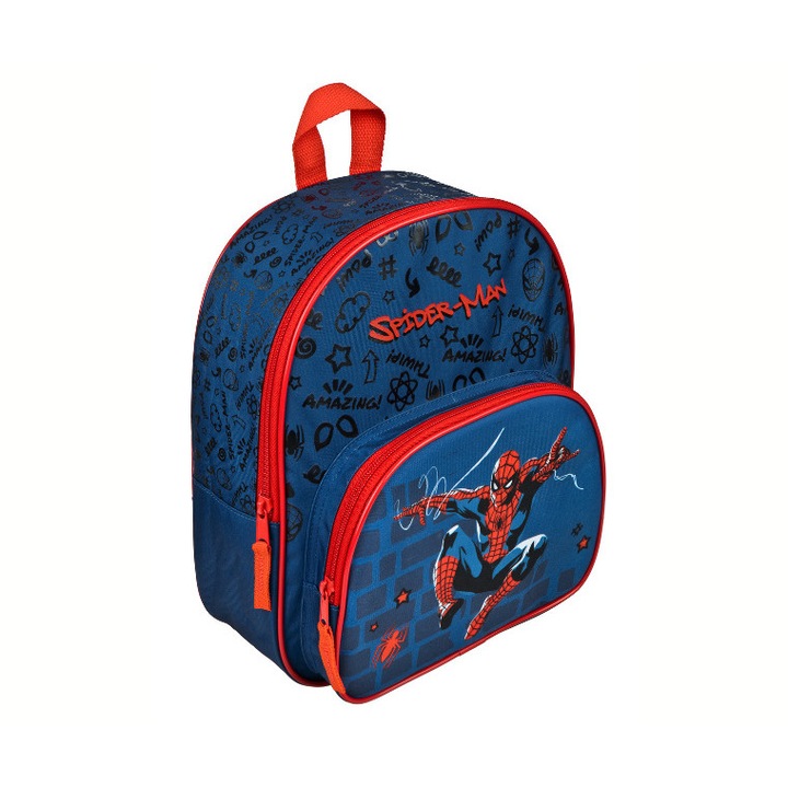 Rucsac pentru gradinita SPIDERMAN, Undercover, 31x25x10cm, Multicolor