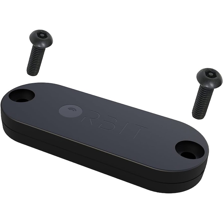 Тракер Orbit Velo, работещ с Apple find me, черен цвят