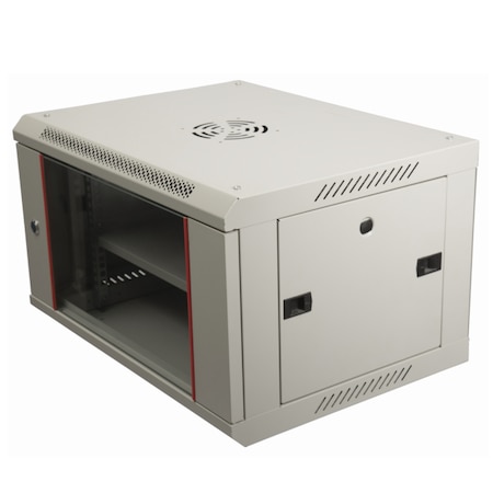 Dulap Rack 6U metalic, dezasamblat, adancime 60 cm BH-W5606 - eMAG.ro