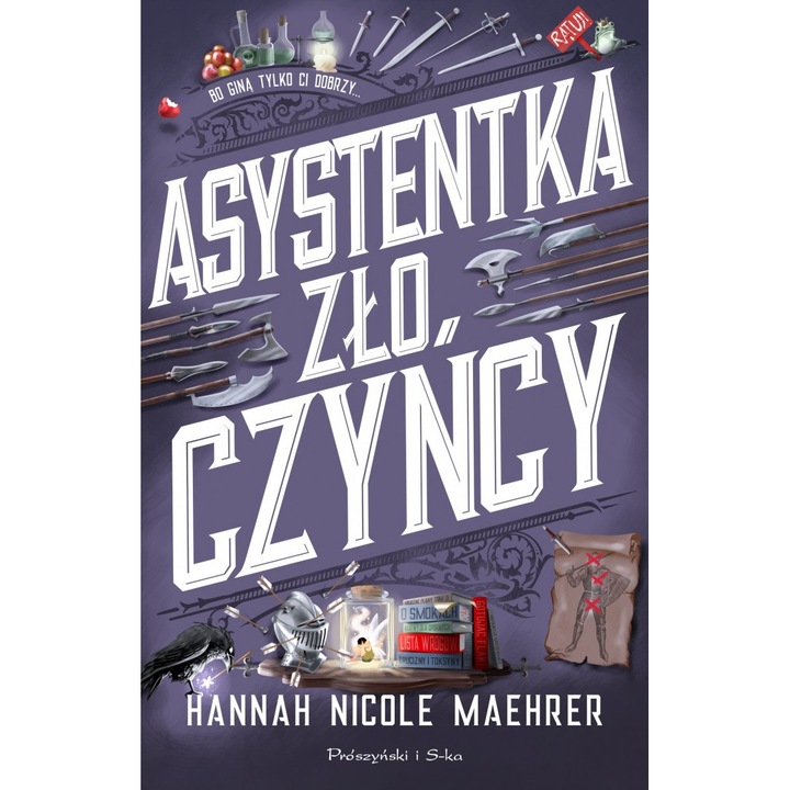 Asystentka złoczyńcy, Proszynski Media, De Hannah Nicole Maehrer, An lansare 2024