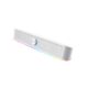 Soundbar Trust GXT 619W Thorne, maximális kimeneti teljesítmény 12W, válaszfrekvencia 150 Hz - 20 000 Hz, hangszóró impedancia 4 Ohm, világítással, fehér