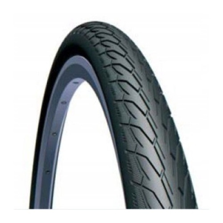 Anvelopa bicicleta de oras, Rubena, 700 x 45 C, Negru