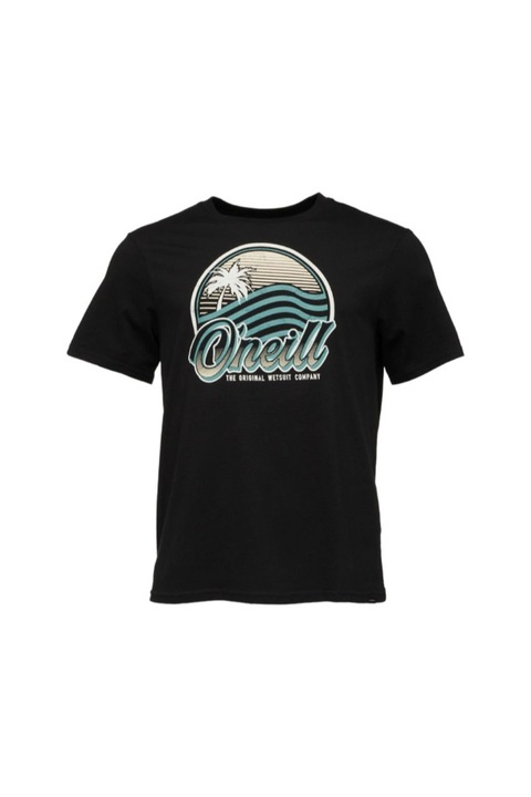 Tricou barbati, O'Neill, Wave, Negru, 2XL INTL, Bumbac