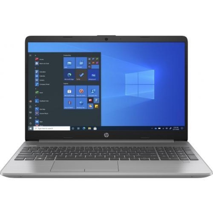 Laptop HP 255 G8, 15.6" Full HD, AMD Ryzen™ 7 5825U pana la 4.5 GHz, 8 GB RAM DDR4 3200, 512 GB SSD, AMD Radeon Graphics, Windows 11 Pro, Silver DDR4