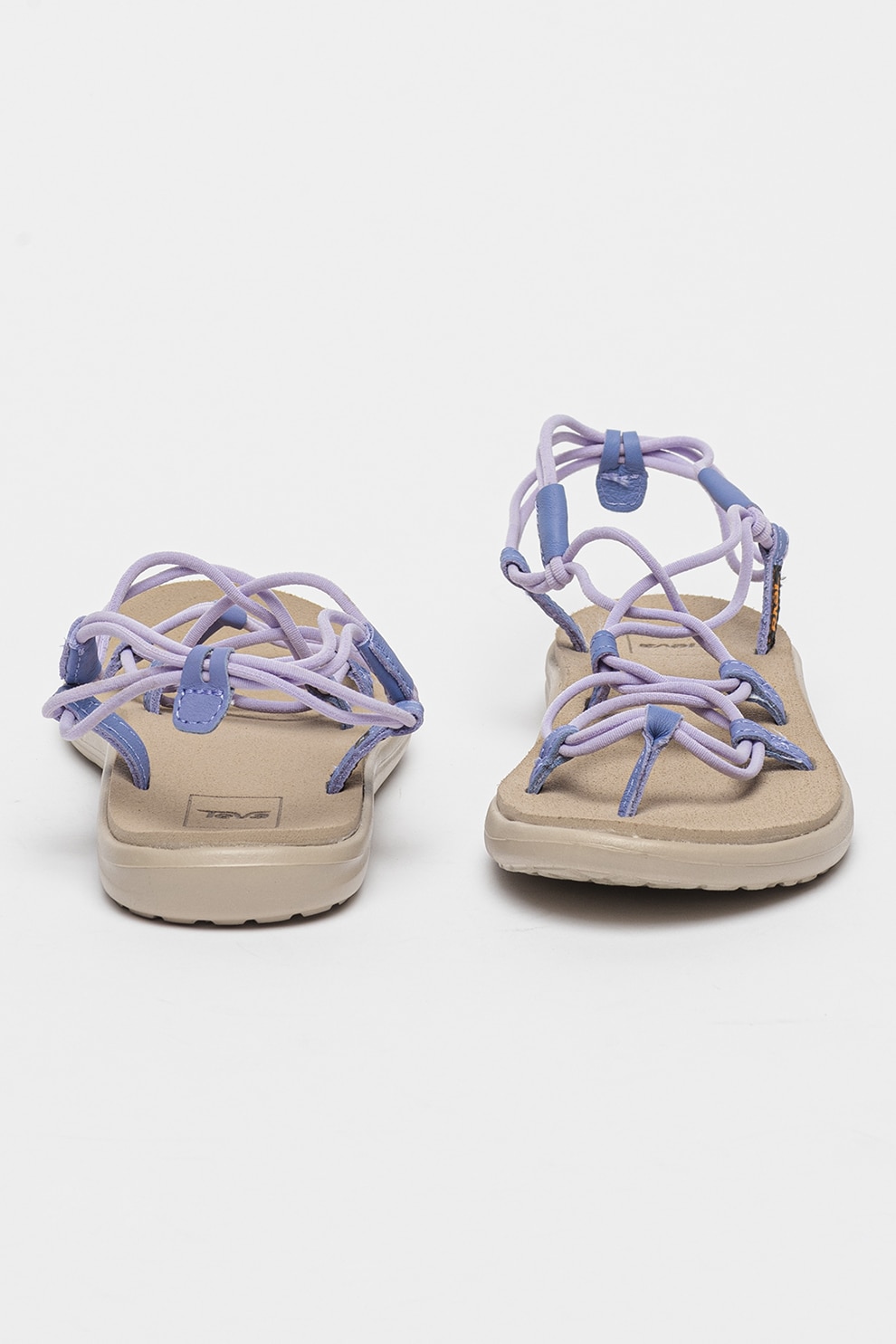 Teva, Sandale cu garnituri de piele Voya Infinity, Violet, Lila