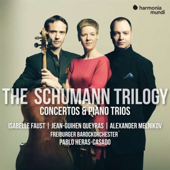 Isabelle & Jean-guihen Queyras & Alexander Melnikov & Faust - The Schumann Trilogy: Concertos & Piano Trios (4CD)
