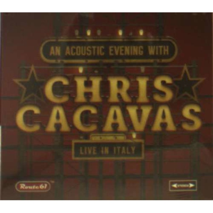 Chris Cacavas - An Acoustic.. (CD)