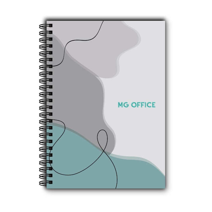 Caiet A5, MG Office, Quartz, Foi Veline, 80 coli