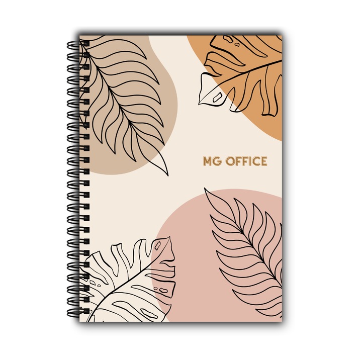 Caiet A5, MG Office, Seychelles, Foi Veline, 80 coli