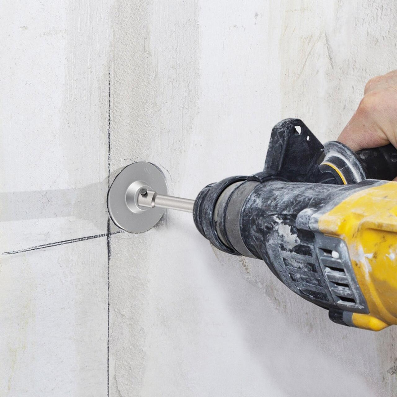 65 mm beton cement muur gatenzaag boor 110 mm - 200 mm - 350 mm sds shank rod wrench tool kit - size- 200mm kopen? | Korting tot 71