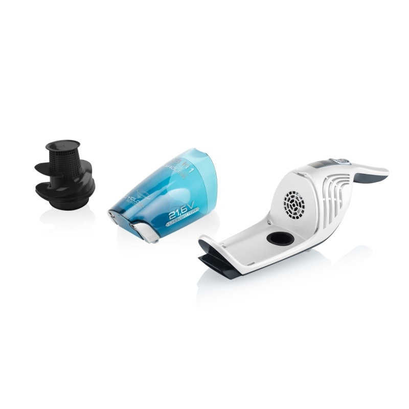 Aspirator vertical si mop 3 in 1 fara fir ETA Moneto II AQUA PLUS 6453 90000, Li-ion 21.6 V, 0.55 l
