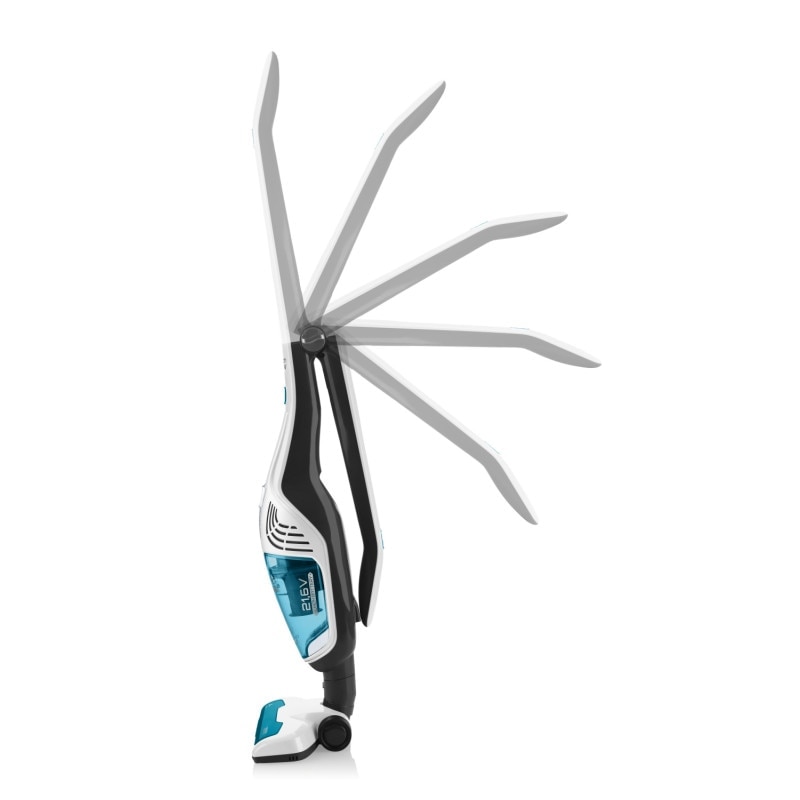 Aspirator vertical si mop 3 in 1 fara fir ETA Moneto II AQUA PLUS 6453 90000, Li-ion 21.6 V, 0.55 l