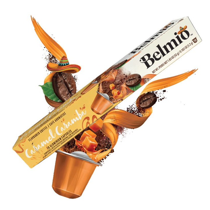 Belmio Caramel Caramba Nespresso kompatibilis kávékapszula 10db (BLIO31201) (BLIO31201)