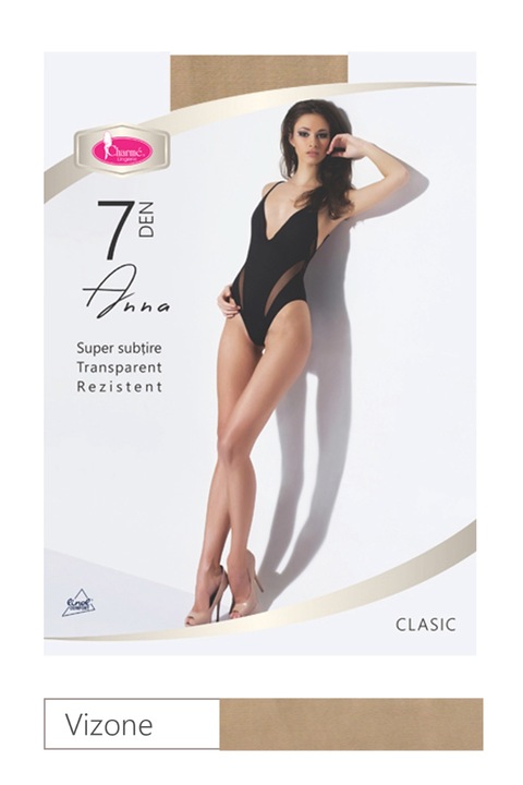 Ciorapi dama, WildFashion, Poliamida, Nude