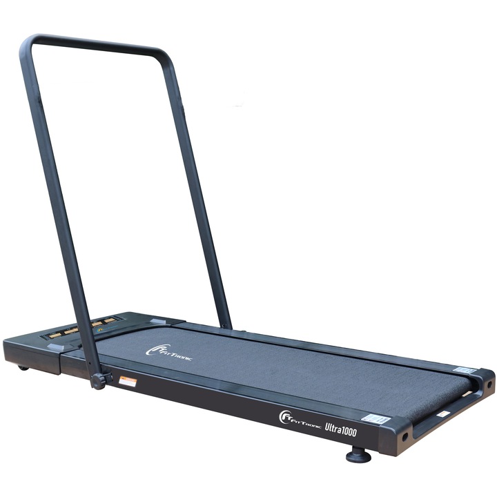 Banda de alergare electrica FitTronic® Ultra 1000 motor 2.5 CP, suprafata alergare 125 x 45 cm, greutate suportata 120 kg