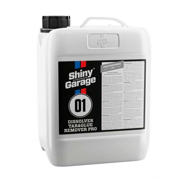 Solutie Decontaminare Chimica Indepartare Bitum, Rasini si Adezivi, Shiny Garage - Dissolver Tar & Glue Remover 5L