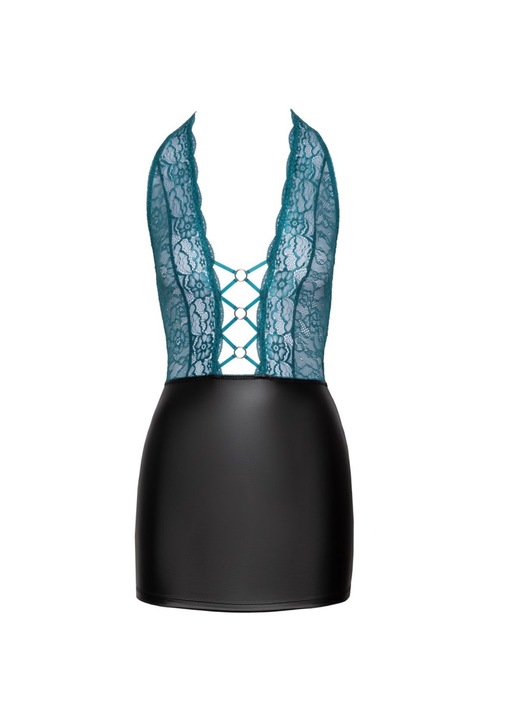 Cottelli ruha - 65487, Fekete/Türkiz, M