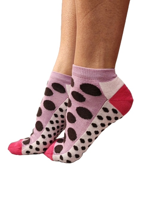 Дамски къси чорапи, WildFashion, 219104, Памук, Многоцветни, 36 EU