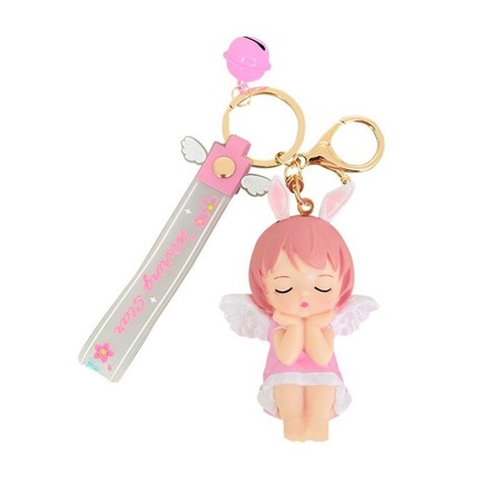 Breloc, Cu figurina, Roz - eMAG.ro