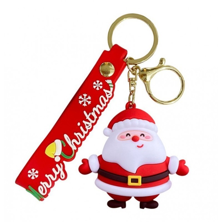 Kulcstartó, Figurával, Többszínű