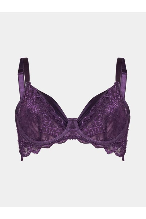 Дамски сутиен, Hunkemöller, 303549589, Полиамид, Виолетов, 80E