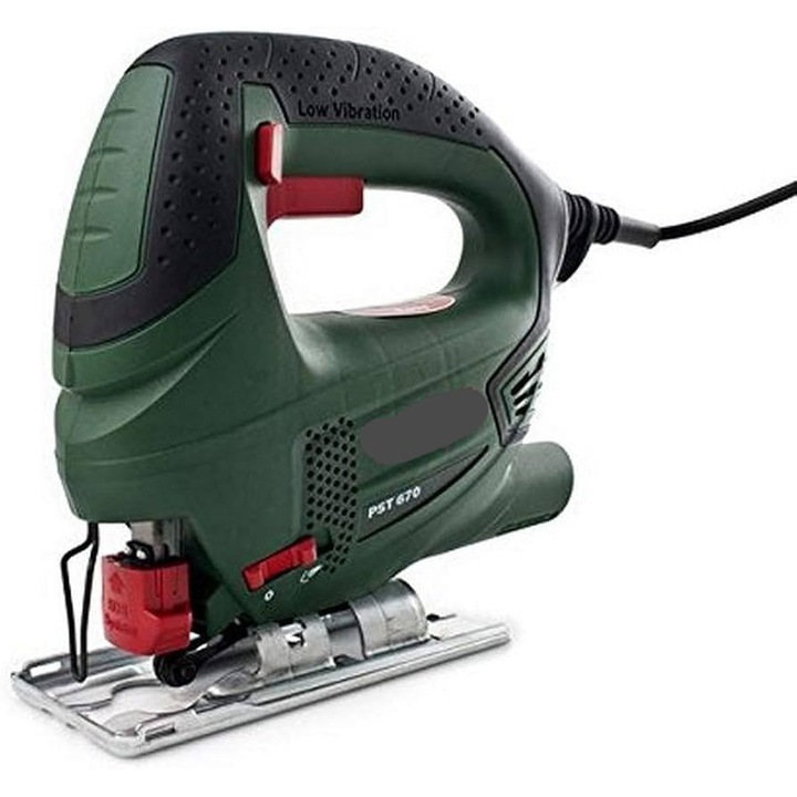 Верижен трион, електрически, 500 W, 230 V, EU щепсел, размер на рязане 70 mm, зелен