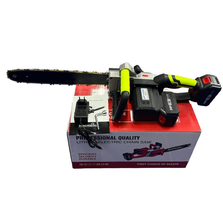 Akkus láncfűrész, MOD513, 2 akkumulátor 24 V Li-ion, 1100 W, sínhossz 405 mm