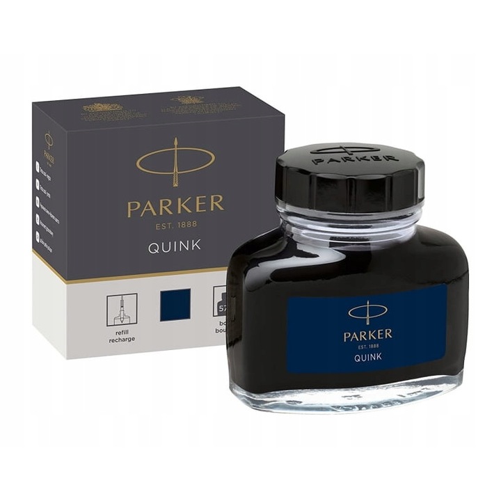 Cerneala, Parker, Albastru, 57 ml