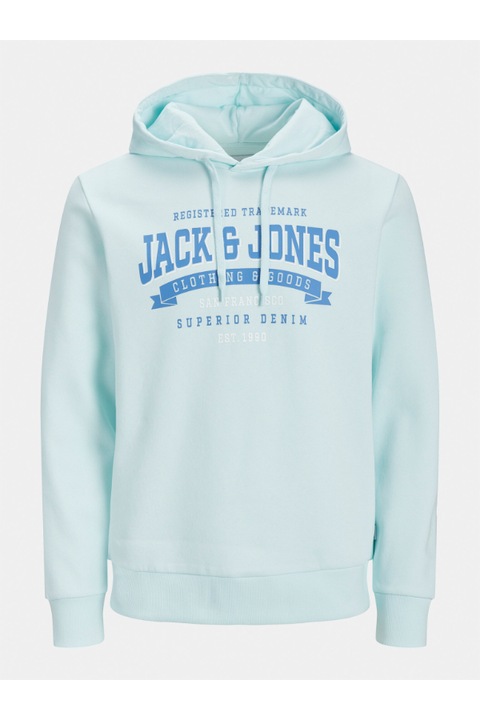 Hanorac barbati, Jack & Jones, 303261849, Poliester, Albastru