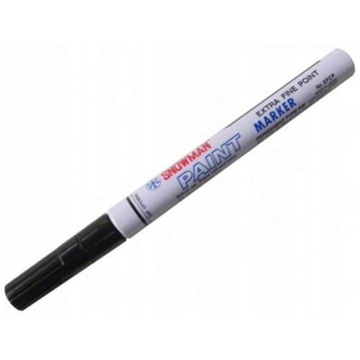 Маркер, Снежен човек, Черен