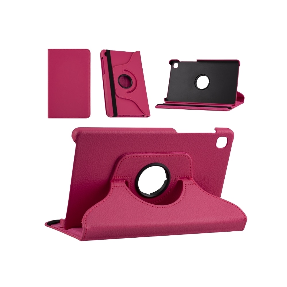 Tablete Samsung Galaxy Tab A7 Lite (SM-T220, SM-T225) 8, 7 - husa pentru tableta din piele cu clapeta de culoare roz cald