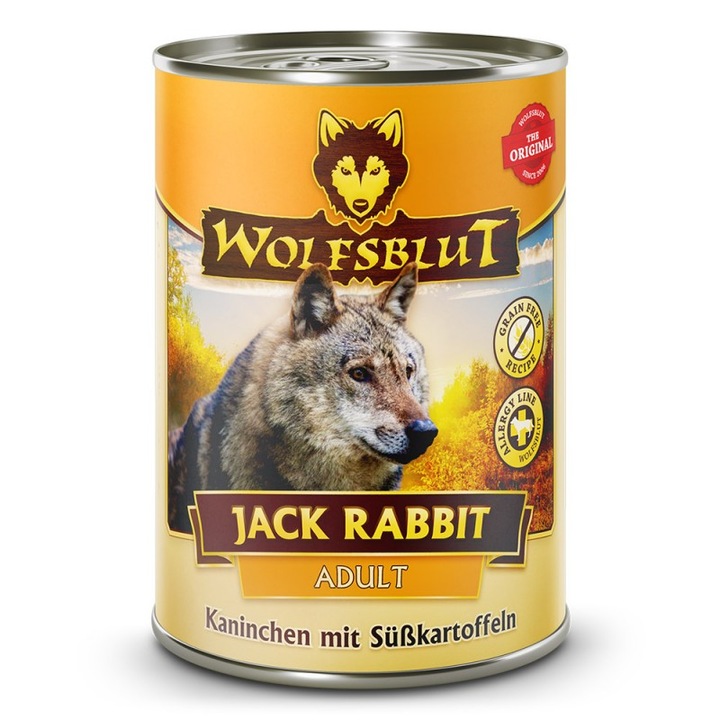 Wolfsblut Jack Rabbit 395g kutyakonzerv