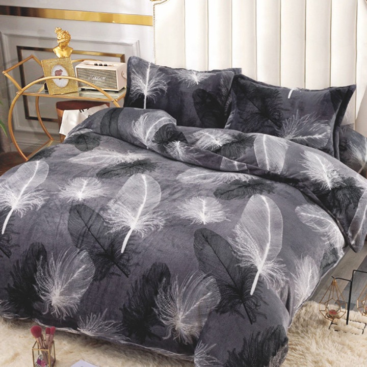 2 személyes ágynemű, Pucioasa, Black Ink, Cocolino, 4 db