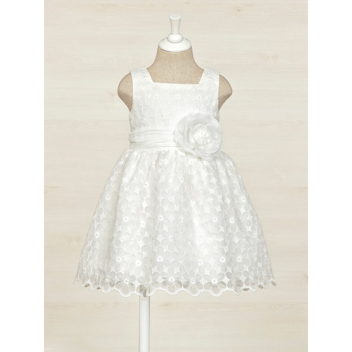 Рокля за момичета, Abel & Lula, 302200016, полиамид, Бял