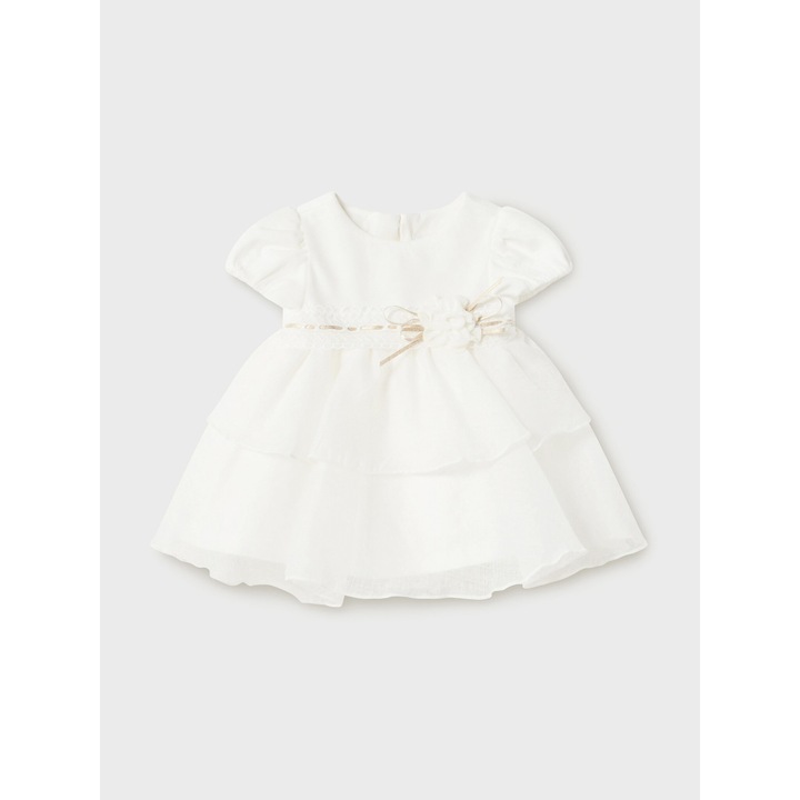 Рокля за момиче, Mayoral, 303290221, полиестер, Екрю