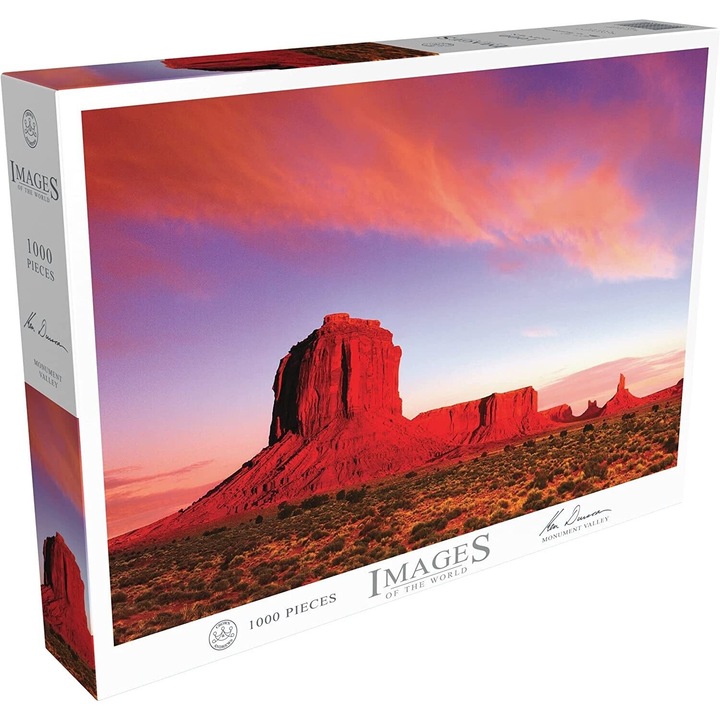 Puzzle Monument Valley, 1000 piese, joc de familie