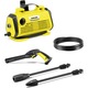 Aparat de spalat cu presiune Karcher K 3 Horizontal Plus EU, 1600 W, motor universal, 120 bar, 380 l/h debit maxim, furtun de presiune 5 m, contine: pistol de inalta presiune G 120 Q + lance Vario Power Jet + lance Dirt blaster
