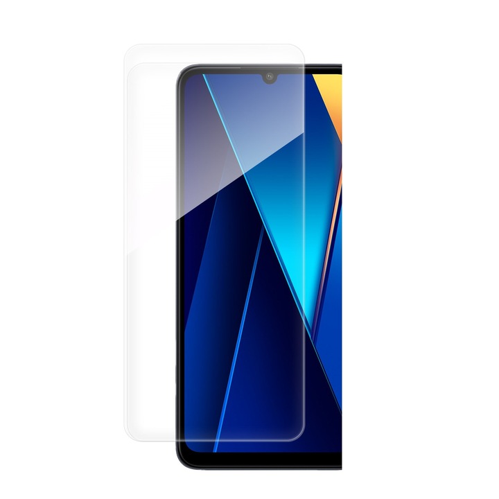Tokbarát Wozinsky Tempered Glass átlátszó védőfólia, amely kompatibilis a Xiaomi Poco C65 / Redmi 13C-vel