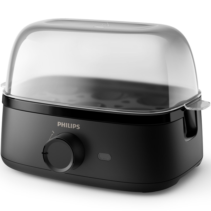 Philips Series 3000 HD9137/90 tojásfőző, 400 W, Fekete