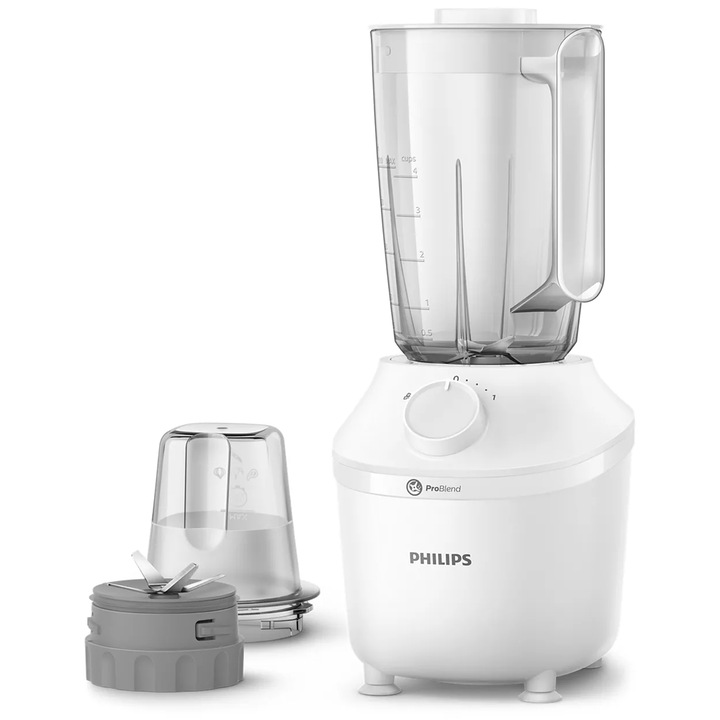 Блендер, Philips, 450 W, бял